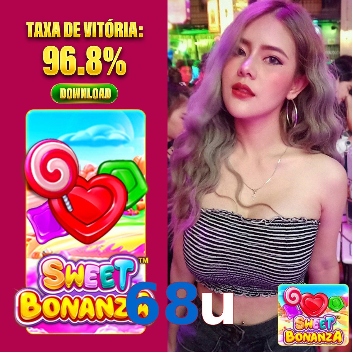 68u